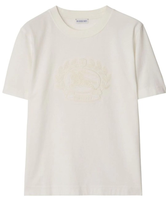  버버리 반팔 티셔츠 8093651 B8764 CHALK