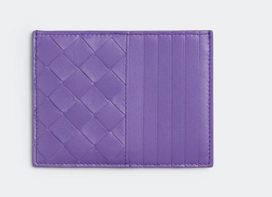  보테가베네타 카드지갑 707709VCPP3 5311 PURPLE GOLD 5311