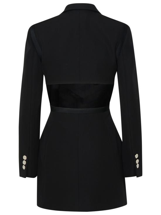  베르사체 코트 10112871A06750 1B000 Black - VERSACE