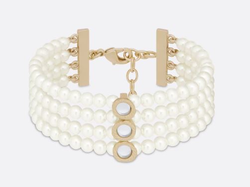  디올 팔찌 B1929WOMPL 301 Gold white