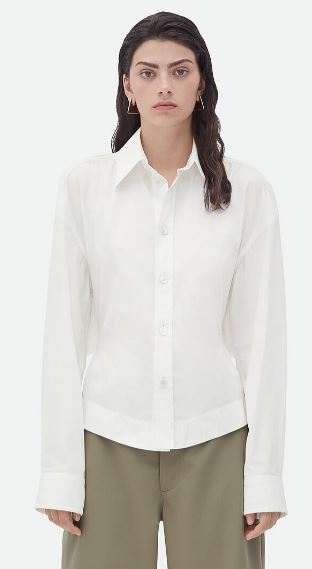  보테가베네타 블라우스 725636VA5Y0 9068 Chalk 9068