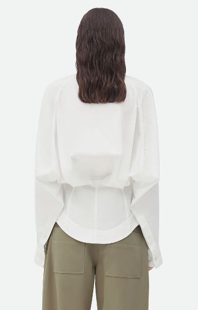  보테가베네타 블라우스 725636VA5Y0 9068 Chalk 9068 - BOTTEGA VENETA
