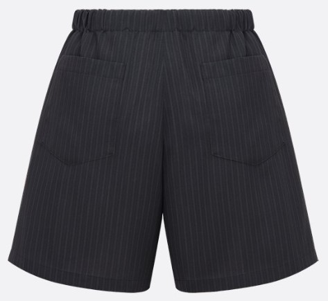 25SS 디올 숏팬츠 583C144A1002 980 Noir - DIOR