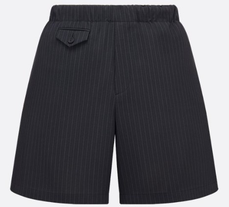 25SS 디올 숏팬츠 583C144A1002 980 Noir