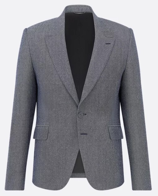 25SS 디올 수트 자켓 583C201A1000 980 Noir