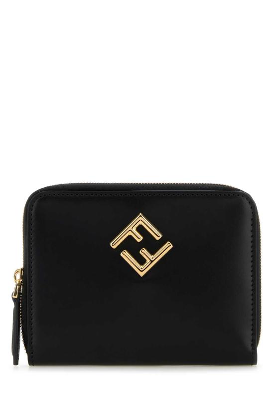 25SS 펜디 반지갑 8M0508ALV4 F0KUR NERO ORO SOFT