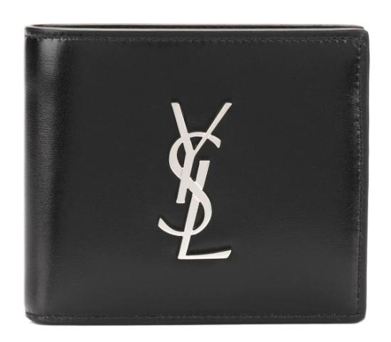 25FW 생로랑 반지갑 4632490SX0E 1000 NERO