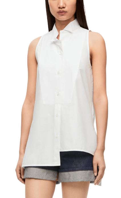  로에베 셔츠 S359Y05XA1 2100 WHITE - LOEWE