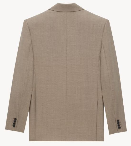 25SS 생로랑 점프수트 821942Y1I25 1506 TAUPEBEIGE - SAINT LAURENT