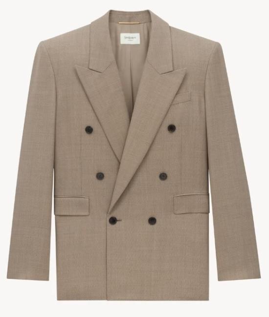 25SS 생로랑 점프수트 821942Y1I25 1506 TAUPEBEIGE