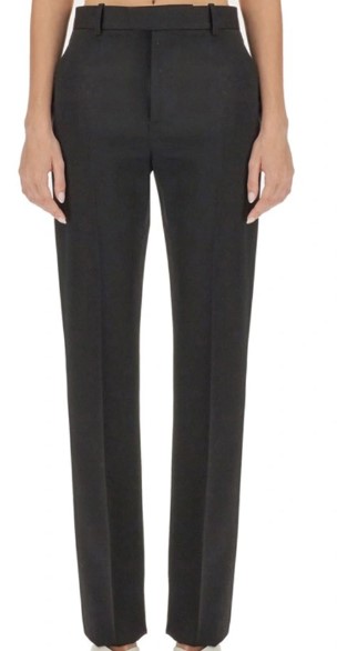  보테가베네타 스트레이트 팬츠 708384VKIS0 1000 BLACK