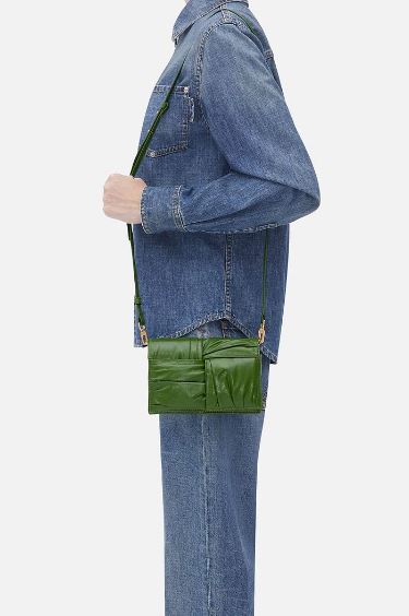  보테가베네타 크로스백 731243V2PI1 3150 AVOCADO M BRASS 3150 - BOTTEGA VENETA