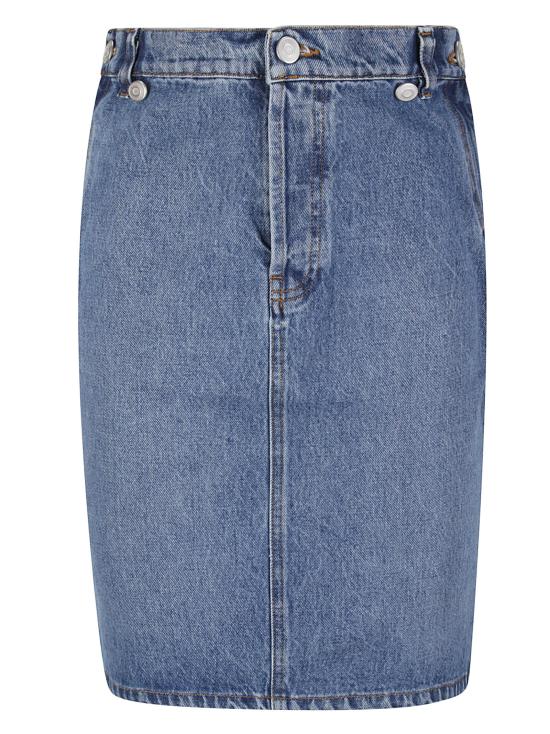  코페르니 데님 스커트 COPJ48202 WASBLU WASHED BLUE