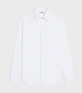  셀린느 긴팔 셔츠 2C32C091F 01BC White