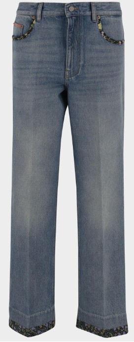 25SS 발렌티노 가라바니 데님 팬츠 6B0DD19X94V 558 MEDIUMBLUEDENIM