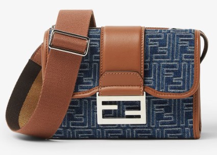 25SS 펜디 더블 바게트백 7VA649AUGO F1SCG