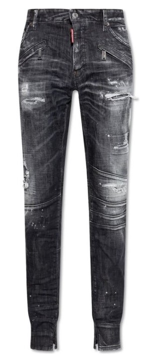 25SS 디스퀘어드2 데님 팬츠 S74LB1636S30357 900 BLACK