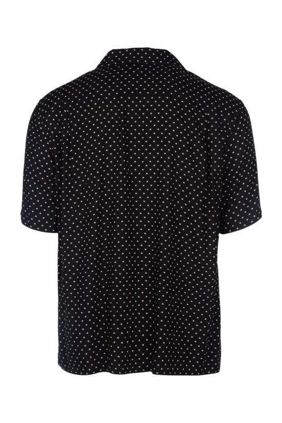 25SS 셀린느 프린티드 비스코스 하와이안 셔츠 2C946313V 38CE NOIR CRAIE - CELINE