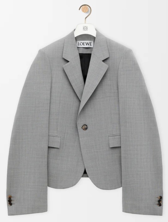 25SS 로에베 자켓 S540Y03XAZ 1130 LIGHT GREY