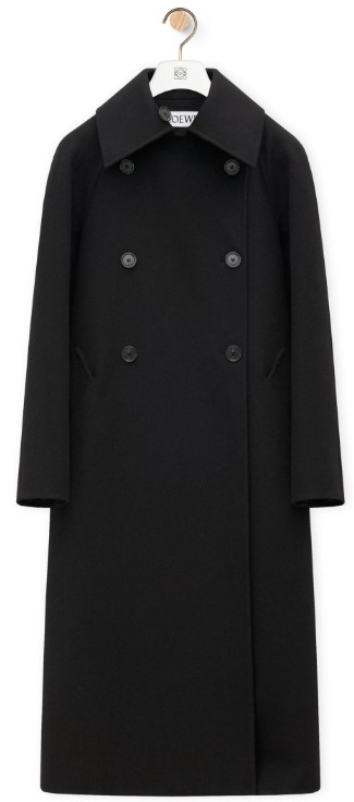 24FW 로에베 코트 S540Y01XA7 1100 BLACK