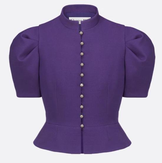 25SS 디올 자켓 511V54A1166 4750 VIOLA