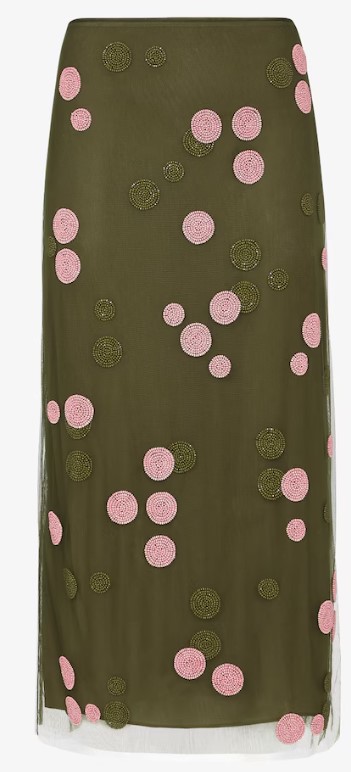 24FW 펜디 스커트 FQ7595ARUU F0TGC DARK GREEN