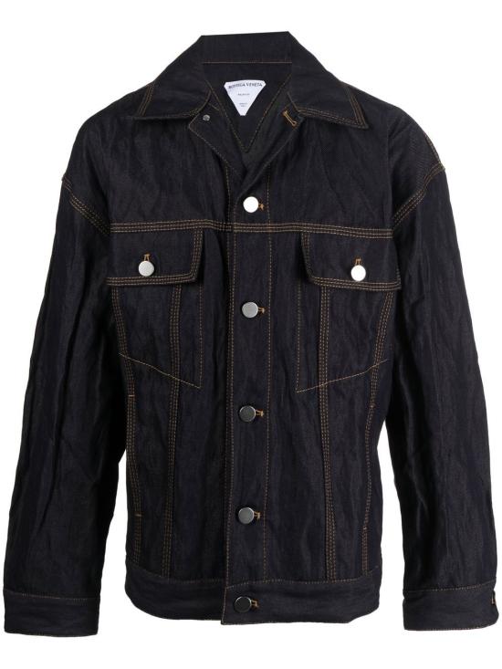  보테가베네타 데님 자켓 705597V1VA0 3399 Olive 3399