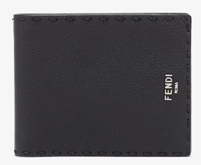 25SS 펜디 반지갑 7M0193AP3B F0GXN NERO PALLADIO