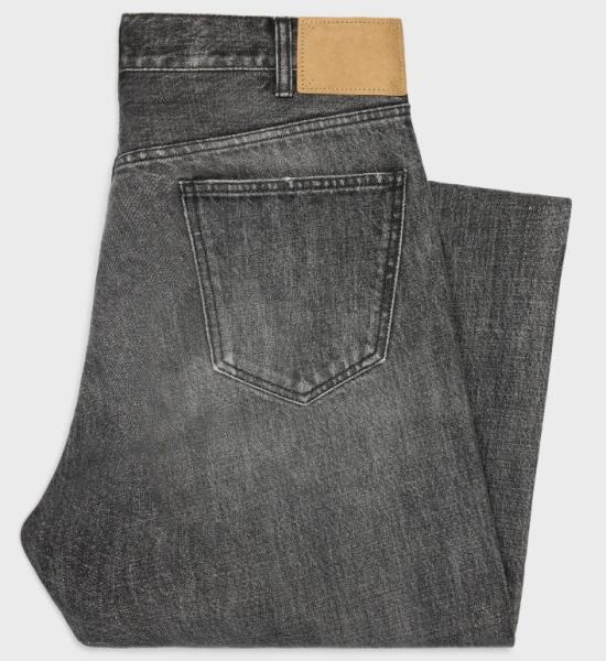 25SS 셀린느 데님 팬츠 2N574444W FZL1 MIRROR INK - CELINE