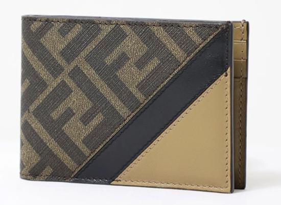 25FW 펜디 반지갑 7M0303AJF8 F1EGA TABACCO