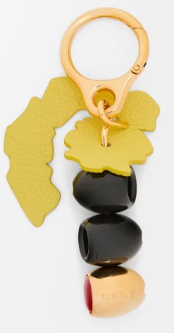 25SS 로에베 키링 C621232XMQ 1206 BLACKGOLD