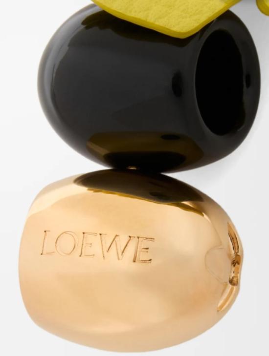 25SS 로에베 키링 C621232XMQ 1206 BLACKGOLD - LOEWE