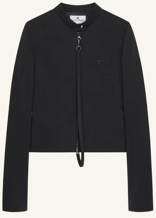 25SS 쿠레쥬 자켓 125CBL257PL0178 9999 BLACK