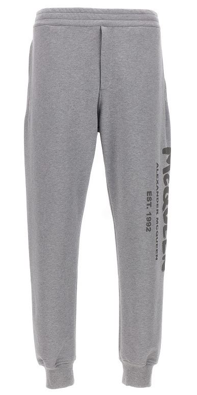  알렉산더 맥퀸 트레이닝/조거 팬츠 688714QVZ81 0922 PALE GREY TONAL