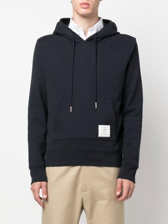  톰브라운 후드 티셔츠 MJT364E06931 415 Navy 415 - THOM BROWNE