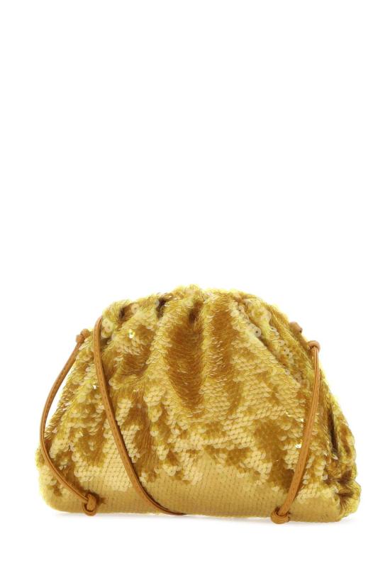  보테가베네타 숄더백 585852V2NU1 8539 HONEYCOMB OCRA GOLD 8539 - BOTTEGA VENETA