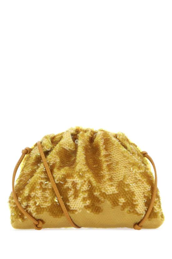  보테가베네타 숄더백 585852V2NU1 8539 HONEYCOMB OCRA GOLD 8539