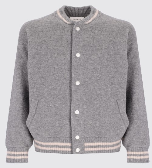  라니우스 봄버 자켓 F4LAMABO007 100 GRIGIO