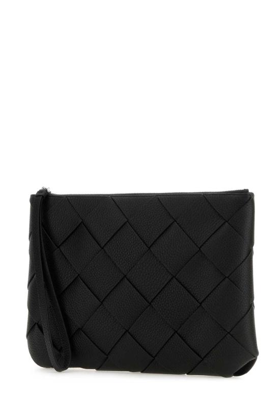 25FW 보테가베네타 클러치/파우치 795632V4FV1 8803 BLACK SILVER - BOTTEGA VENETA