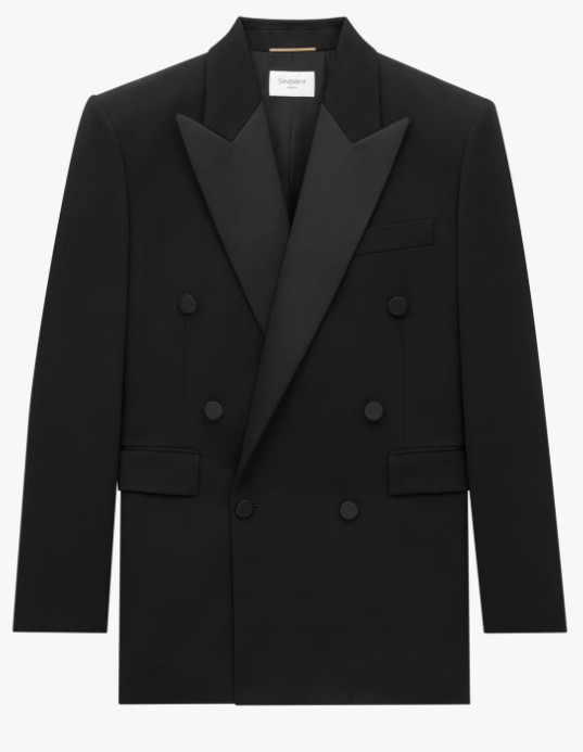 25SS 생로랑 팬츠 828008Y7E63 1000 NOIR