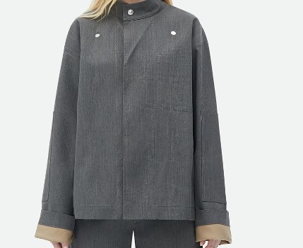  보테가베네타 셔츠 769757V1JO0 1874 CHARCOAL CANE SUGAR