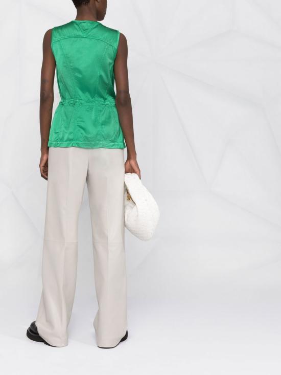  보테가베네타 민소매 티셔츠 686500V1JE0 3272 PARAKEET 3272 - BOTTEGA VENETA