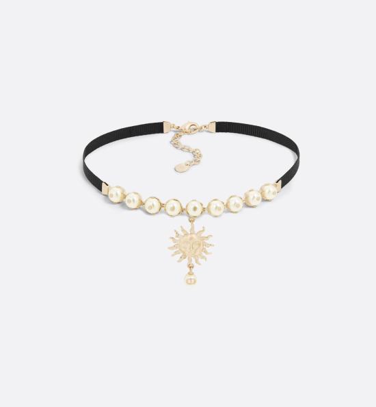  디올 목걸이/팬던트 N2757WOMRS 301 Gold white