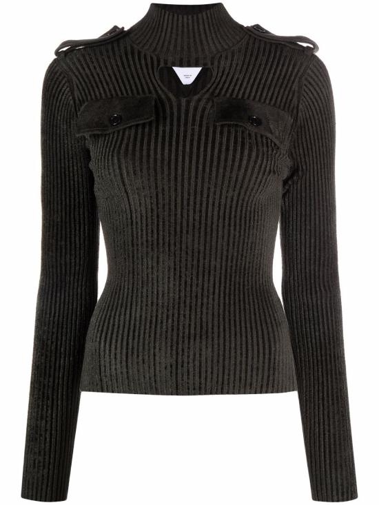  보테가베네타 후드 티셔츠 674811V1CP0 3350 Dark green 3350