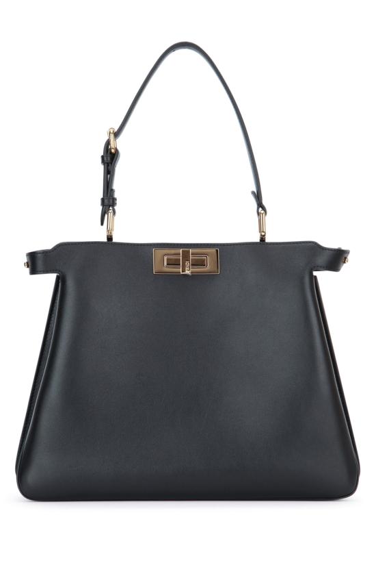 25FW 펜디 피카부 소프트 미디엄백 8BN353AOVH F0KUR BLACK