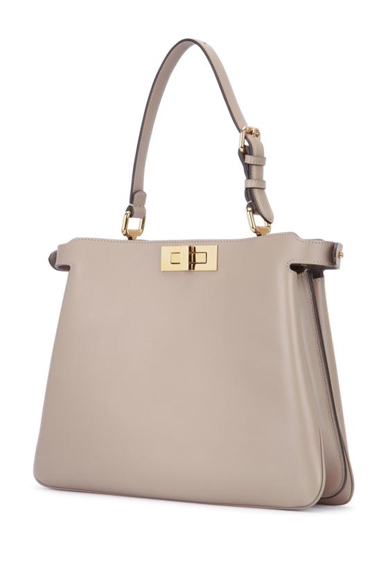 25FW 펜디 피카부 소프트 미디엄백 8BN353AOVH F0E65 GREY - FENDI