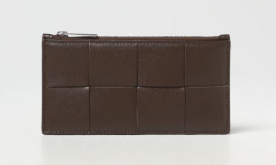  보테가베네타 카세트 슬림 장지갑  749460VBWD3 2017 LIGHTBROWN SILVER 2017