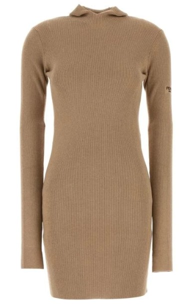  펜디 숏 원피스 FZDC60ASJK F1PNO PORTABELLA