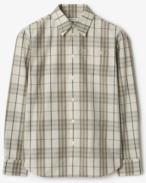 25SS 버버리 셔츠 8108663 C2539 COTTONIPCHECK