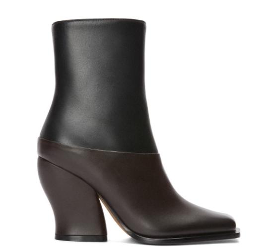 24FW 로에베 부츠 L814286X26 1179 BLACK DARK BROWN